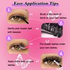 Eyelash Extensions Set, 200 Pieces, Fluffy Artificial Eyelash Clusters, Lashes