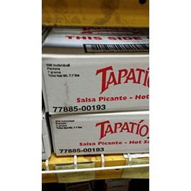 Tapatio Hot Picante Sauce 7 gram (500 Packets)