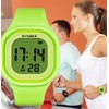 Womens Digital Watches LED Screen Military Waterproof Alarm Stopwatch 7