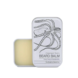 The Brighton Beard Co. Creampot Tom's Ylang Ylang & Sandalwood, Handmade Balm Conditions & Repairs Beard, Light Shine 80ml