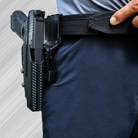 Black Scorpion Gear Pro Competition Holster fits Beretta 92X Performance (Carbon Fiber, Right-Hand Draw)