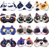 HXINFU 3D Fluffy Sleeping Eye Mask for Kids Cute Light