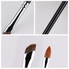 10pcs Sickle Eyeliner Brush Double Ended Sickle Eyeliner Detail Brush