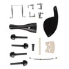 15Pcs Violin Accessory Tailpiece Chin Rest Tuning Peg Fine Tuner