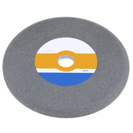 HARFINGTON Bench Grinding Wheel 10 Inch 80 Grit 0.5" Thickness 1-1/4 Inch Arbor Aluminum Oxide Grinding Wheel Grinding and Cutting Grinder Wheel for Cars Ships Machinery, Grey