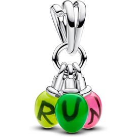 TCZNAF Christmas Charms Bracelets Bead Compatible for Bracelet Jewellery for Women, Sterling Silver Cubic Zirconia