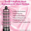 ZEPHBLOW Round Volumizing Brush for Shark Flex Style HD430/435/440, Round