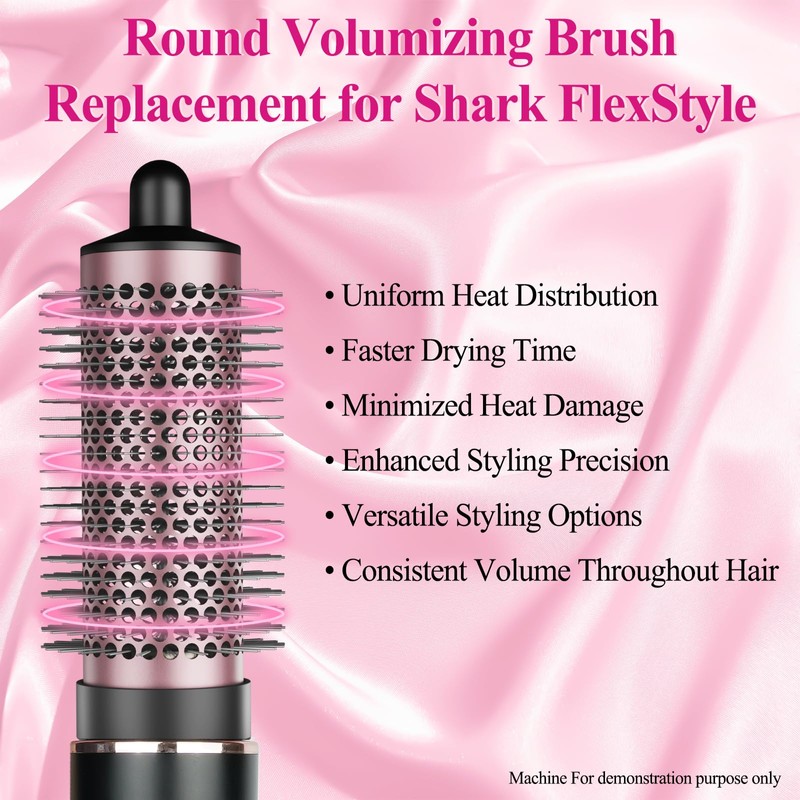 ZEPHBLOW Round Volumizing Brush for Shark Flex Style HD430/435/440, Round