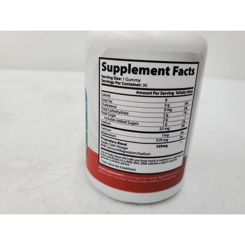 KETORISH KETO+ ACV GUMMIES 525MG 30 GUMMIES EXP 02/26 (133173-1