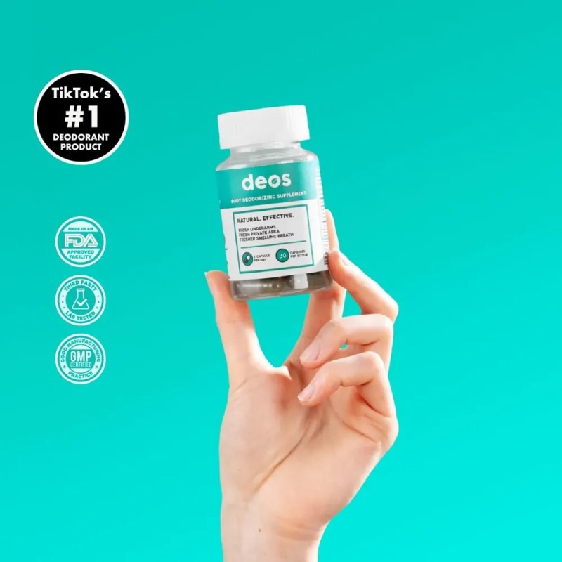 Desodorante Deos Cápsulas Modelo 30 Capsulas