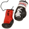 Lonsdale Adult (Unisex) Mini Boxing Gloves Promotional Items, Black, S