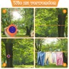 Retractable Camping Clothesline, Pack of 2, 10 Metre Travel Clothesline,