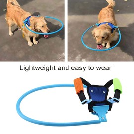 Blind Dog Harness Guiding Device Adjustable Lightweight Blind Pet Cats Anti-Collision Collar Cataract Animal Safe Guide Protective Vest Ring Avoid Accidents and Build Confidence (XS)