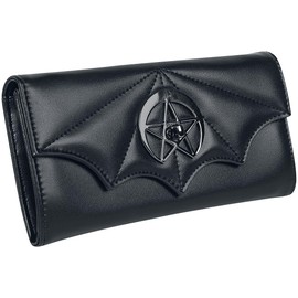 Banned Dreamcatcher Bat Purse, black, Streetwear