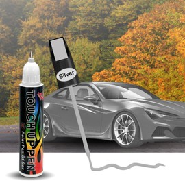 Touch Up Paint for Cars,Silver Car Scratch Remover Pen,Two-In-One Car Touch Up Fill Paint,Quick & Easy Solution to Repair Car Paint Scratches Car Touch Up Paint Pen