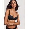 DOBREVA Women's Lightly Padded Balconette Bra Tshirt Supportive Underwire Plus