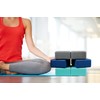 EXERZ High Density Yoga Blocks, 2 PK Fitness Foam Blocks,