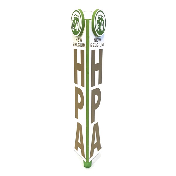 New Belgium Brewing Hemperor HPA 12" Tap Handle