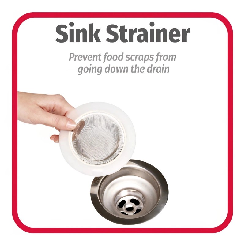 Good Cook Stainless Steel Mesh Sink Strainer