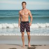 Houselog Mens Swim Trunks with Compression Liner 2 in 1