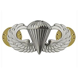 Air Force Badge: Parachutist - midsize