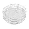 3Pcs Air Fryer Dehydrator Racks Stackable Food Grade Stainless Steel