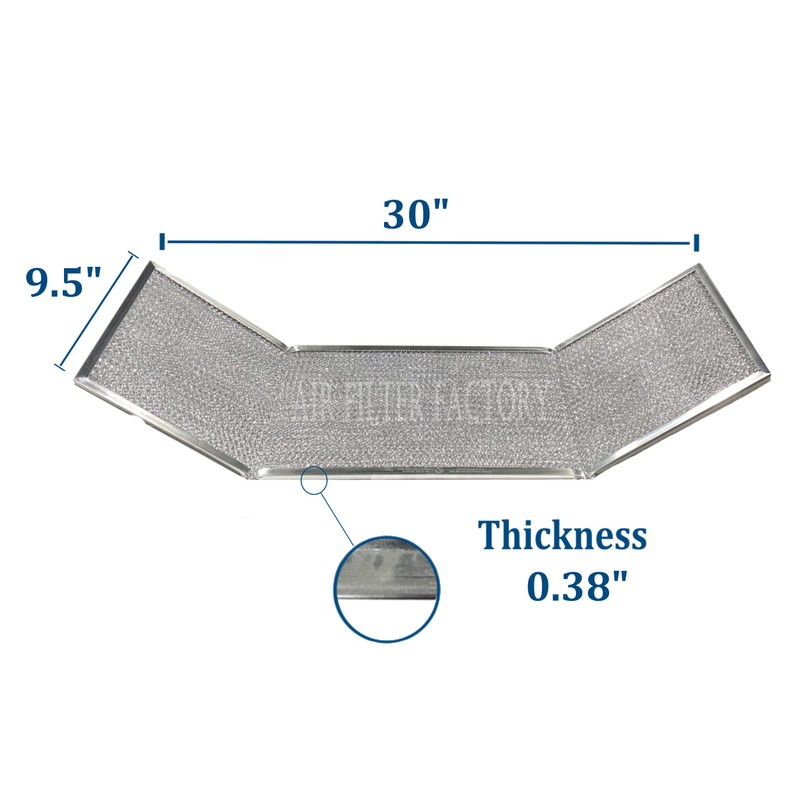 Air Filter Factory Replacement For Thermador 368815 Aluminum Grease Range