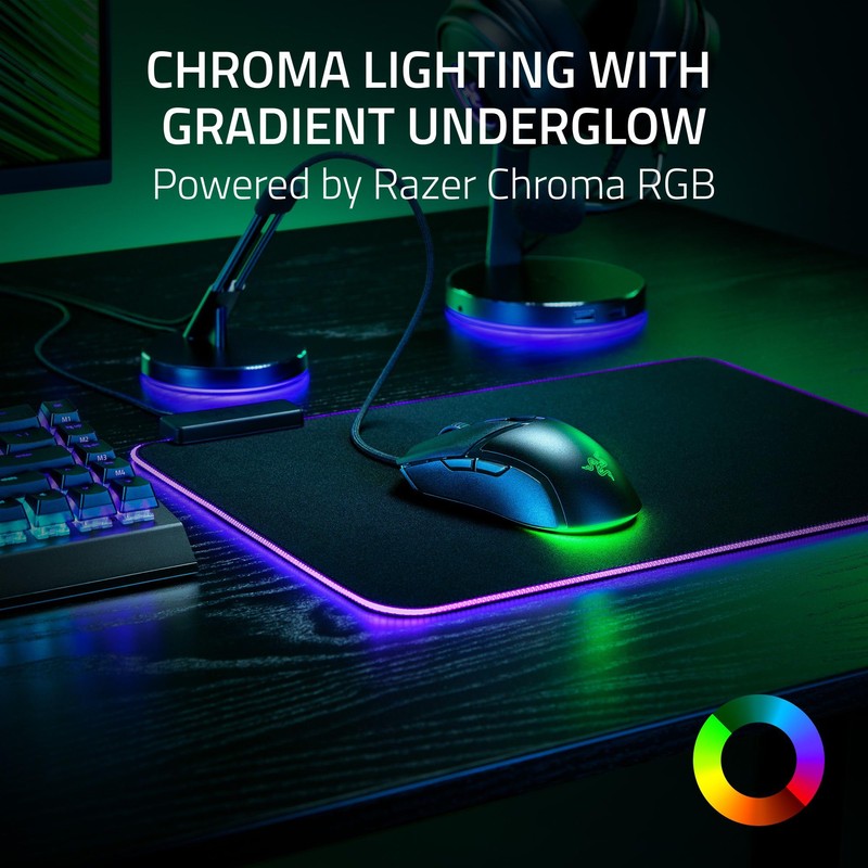 Razer Cobra - Ratón Gamer Ligero con Cable Chroma™ RGB,