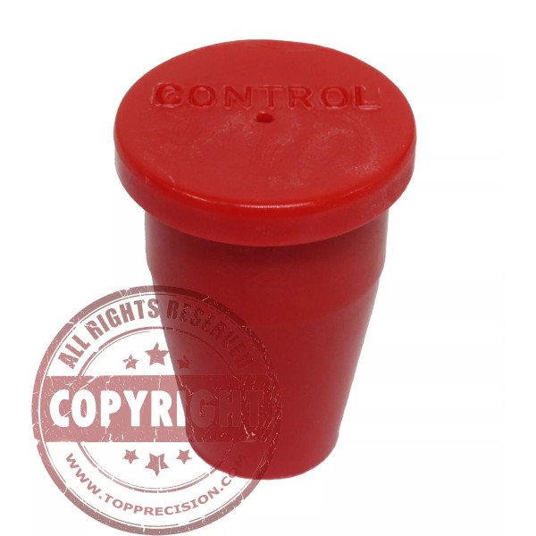 TPI 1/2" RED CONTROL SURVEYORS CAPS,SURVEYING