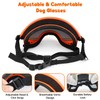 Dog Goggles,UV Protection Dog Sunglasses for Medium-Large Breed,Dogs Eye Protection
