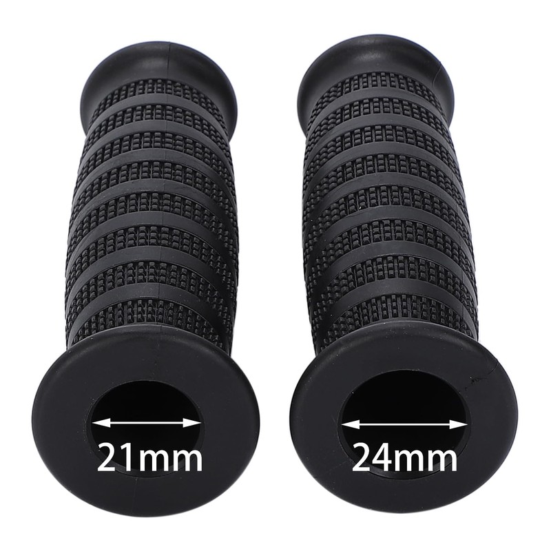nakira Motorcycle Grip, Barrel Type, Moped, Handle, 0.9 inches (22.2