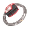 Tagout Cable Lock Adjustable Lockout Device Stainless Steel 4 Key