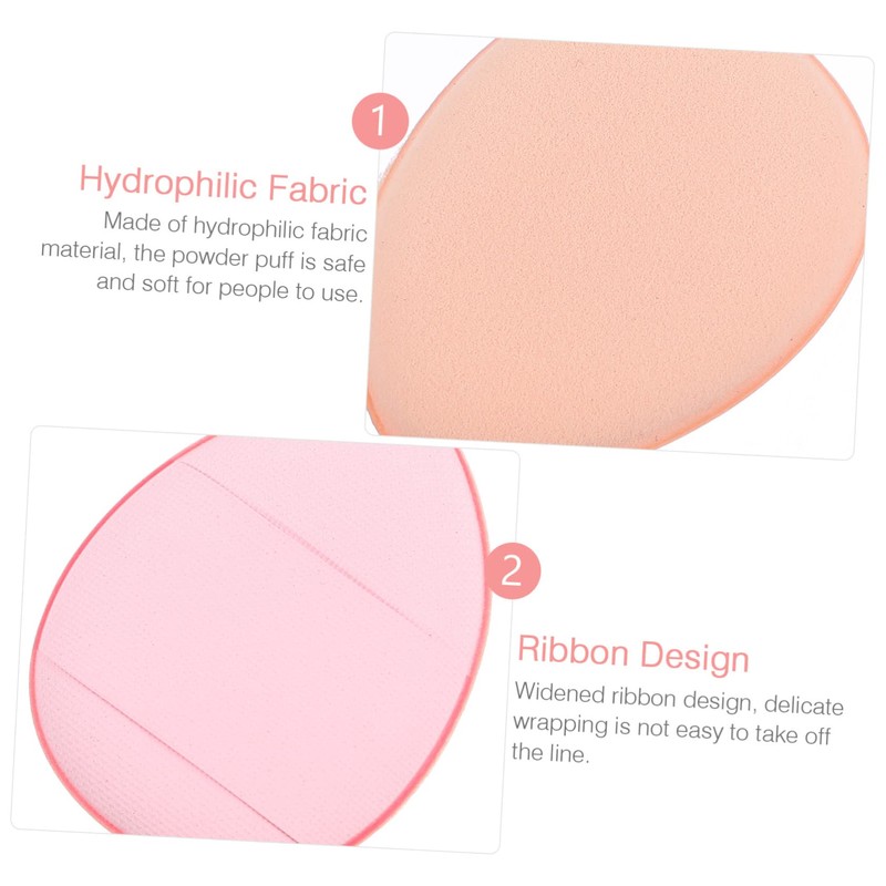 WOONEKY 40 Pcs Finger Puff Make up Powder Puff Makeup