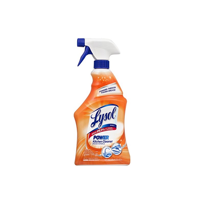 Lysol Antibacterial Kitchen Cleaner, Trigger Citrus Scent, 22 Ounces (Case