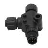 for NMEA 2000 T Connector 3 Port 5Pin M12 Thread