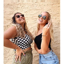 LIU JUN Remember Who The F You Are Motivational Tube Bracelet For Women, Adjustable Hand Bradied Wrap Stainless Steel To My Daughter/Best Friend Inspirational Gifts Jewelry, Medium, Nylon, no gemstone