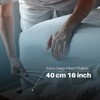 INDUS TEXTILES Fitted Sheets - 100% Egyptian Cotton - 200