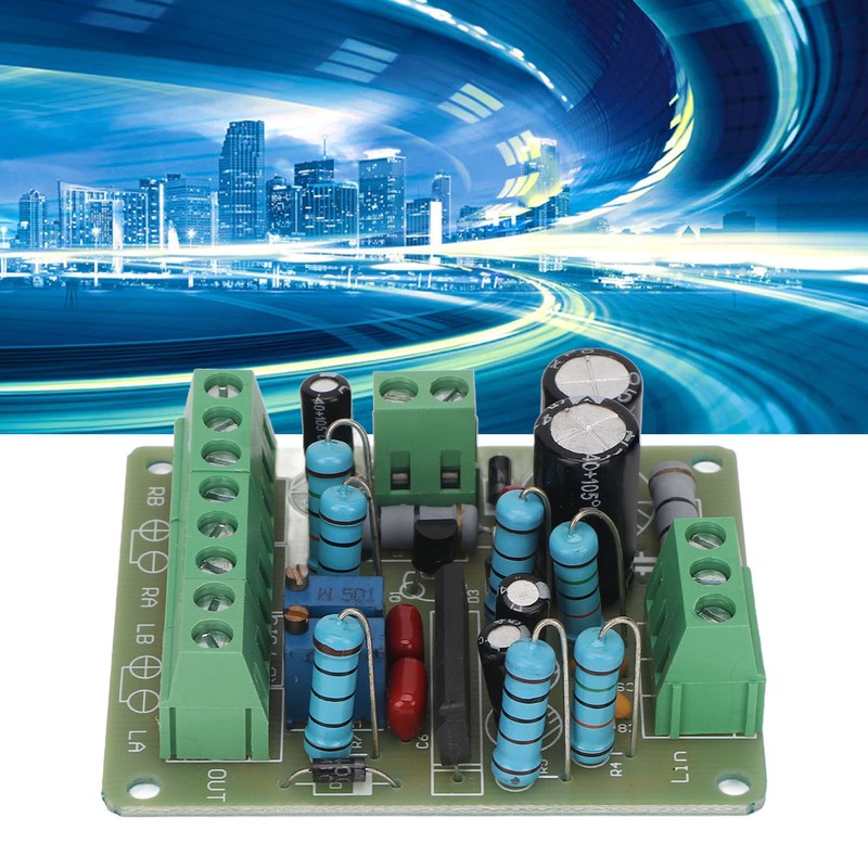 TA7318P DC12V Power Amplifier VU Meter Driver Board DB Sound