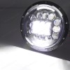 SHENKENUO For Hummer H2 2003-2009 Pair 7" inch Round LED