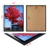18x24 Picture Frame Black Set of 2, Display Posters 18x24