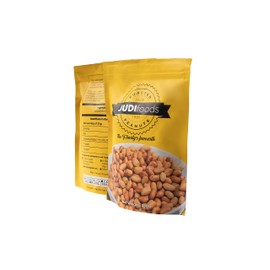 Judi Foods Peanuts- Roasted Peanuts, Lightly Salted Peanuts, Savory Peanuts, 8.8 Oz (Pack of 3)