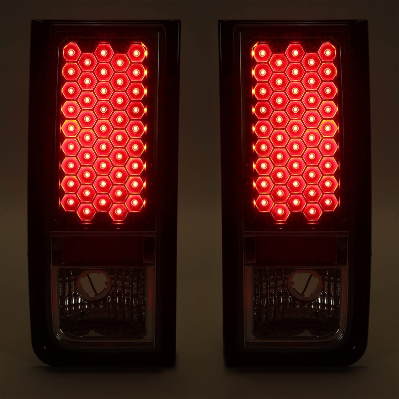 KUAFU LED Tail Light Compatible with 2003-2009 Hummer H2 Taillight