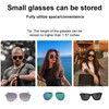 lasuroa Sunglasses Holder for Car Visor, Premium Black Glasses Case