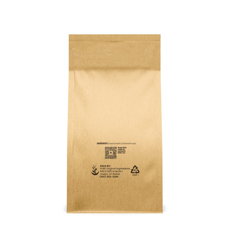 Pure Original Ingredients Ground Cinnamon (1 lb) Pure Cinnamon Cassia,
