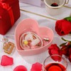 WHJY Cute Heart Shaped Bowls, Red Candy Dish, Cute Candy