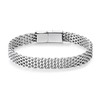LUCKY2+7 Bracelets for Men-Stainless Steel Magnetic Clasp Franco Chain Mens