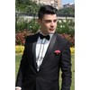 Alizeal Pre-tied Adjustable Bow Tie for Men Formal Solid Tuxedo