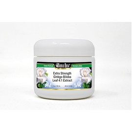 Extra Strength Ginkgo Biloba Leaf 4:1 Extract Cream (2 oz, ZIN: 514336) - 3 Pack