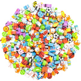 Sxutop 300 PCS Mini Erasers for Kids Small Cute Rubbers Erasers Novelty Tiny Erasers Colored Animal Rubber Multipack Small Pencil Erasers for Students Classroom Rewards Gifts and Party Favors