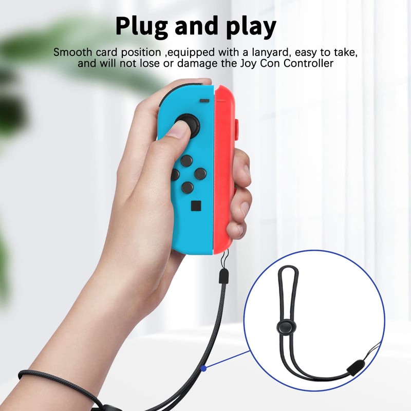 DLseego Wrist Strap for Switch Joycon,Switch Controller Hand Grip Accessories,JoyCon
